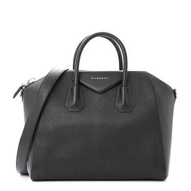 GIVENCHY Sugar Goatskin Medium Antigona Black