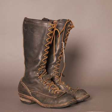 Wesco boots black leather - Gem