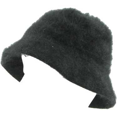 Blank Angora Blend Fuzzy Bucket Hat