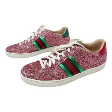 Gucci Ace glitter trainers