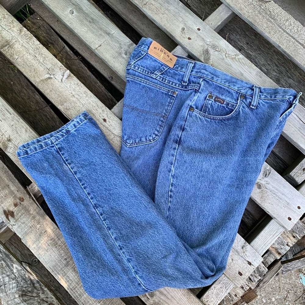 Vintage Vintage 90s Riders Lee high rise mom jean… - image 1