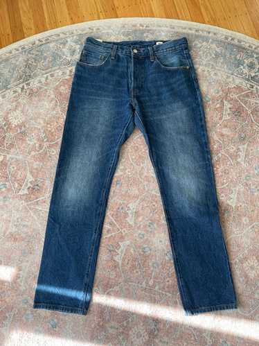 Levi's 501 White Oak Cone Denim Button-Fly Jeans 26x2… - Gem