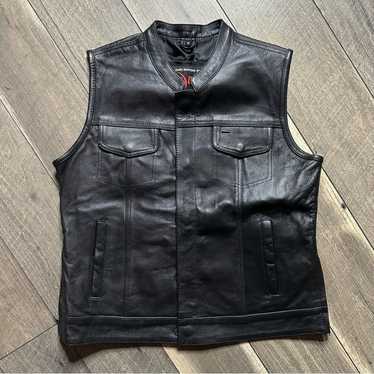 Daniel Smart Leather Riding Vest