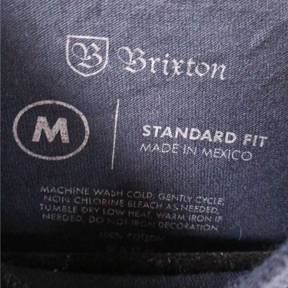 BRIXTON Oath Navy Mens T-Shirt Navy Blue Standard… - image 7