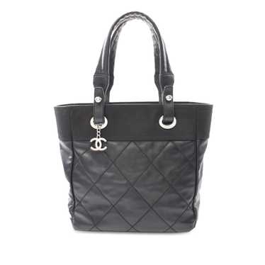 Black Chanel Small Paris-Biarritz Tote