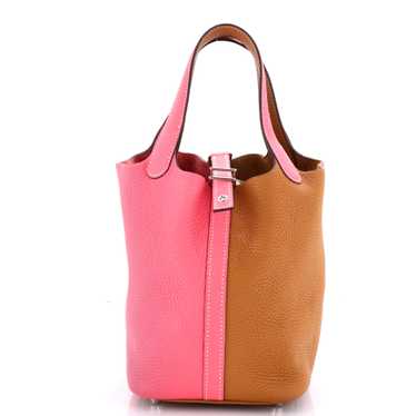 Hermes Casaque Picotin Lock Bag Clemence PM