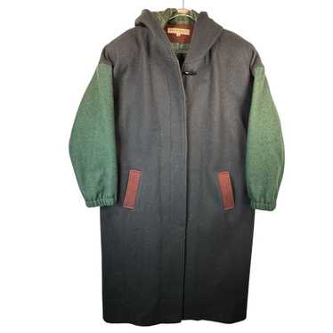 Vintage Donnybrook Long Women's Hooded Wool Coat S