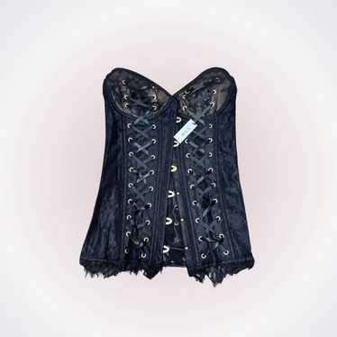 Other Adore Me Adjustable Black Corset | Sz S, NWT