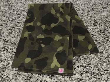 【A・BATHING APE】black camo scarf A BATHING APE 1ST CAMO POCKET SCARF – happyjagabee store