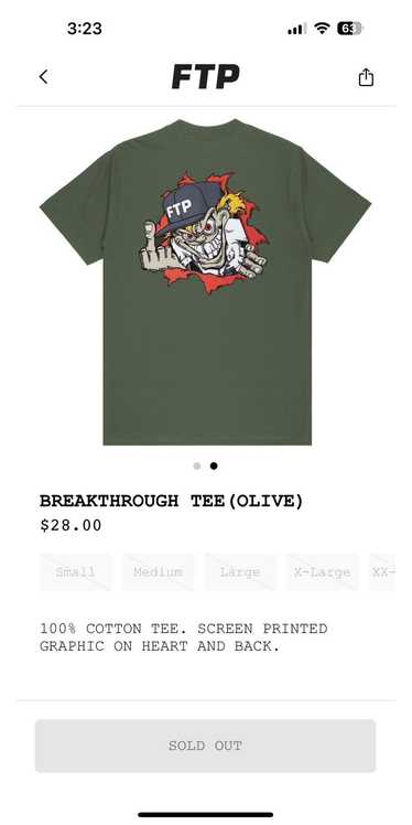 Fuck The Population Breakthrough Tee