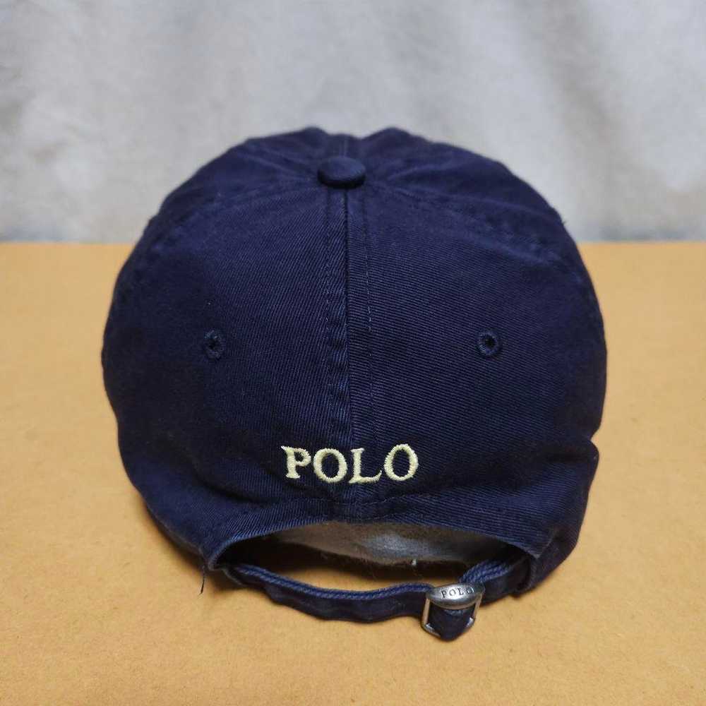 POLO Ralph Lauren Polo Cap Navy Blue Pony Vintage - image 4