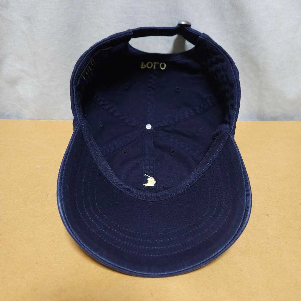 POLO Ralph Lauren Polo Cap Navy Blue Pony Vintage - image 5