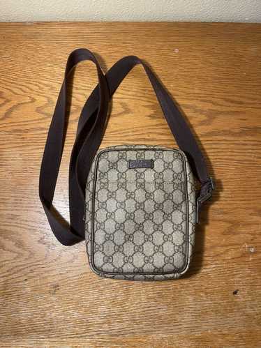 Gucci Gucci GG Coated Canvas Shoulder Bag 122754