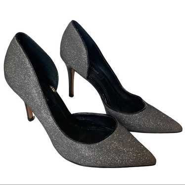 White House Black Market Ella Glitter D'Orsay Pump