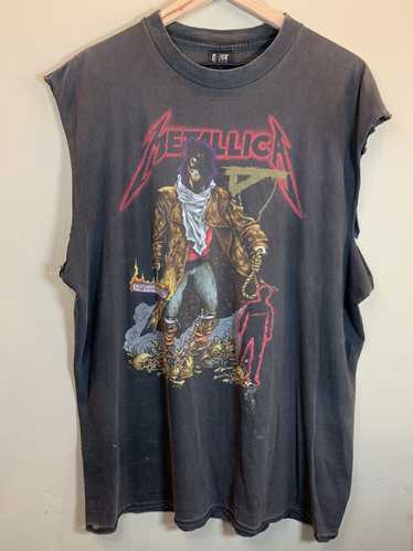 Band Tees × Metallica × Vintage RARE Vintage 90s M