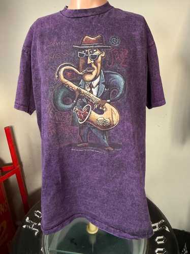 Hanes NEW ORLEANS JAZZ Tシャツ　ジャズ　　古着 Hanes NEW ORLEANS JAZZ Tシャツ ジャズ 古着