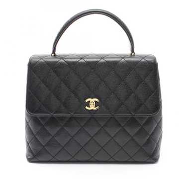 Chanel Black Caviar Kelly Top Handle Bag