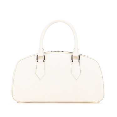 Louis Vuitton White Epi Jasmine Handbag