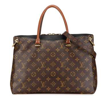 Louis Vuitton Brown Monogram Pallas MM Satchel