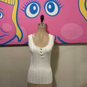 White chanel tank - Gem