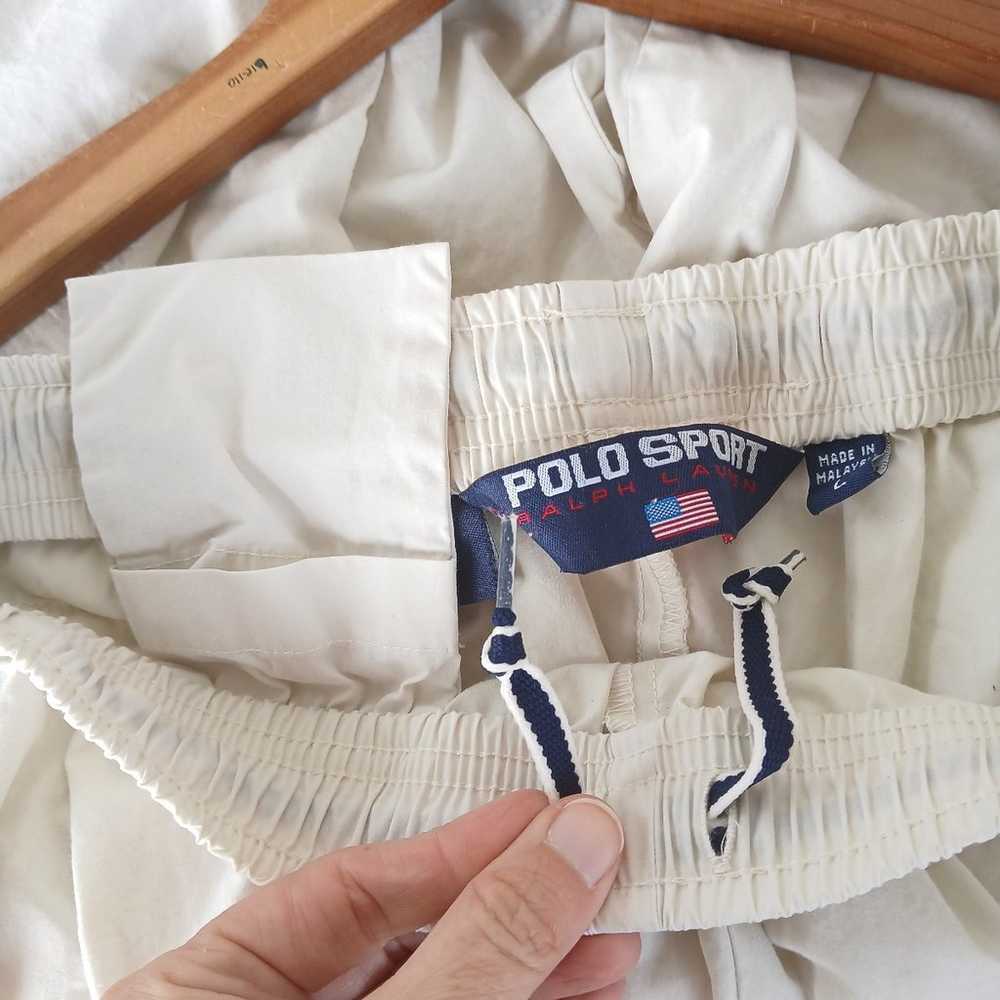 Vintage Polo Sport Ralph Lauren Drawstring Shorts… - image 8