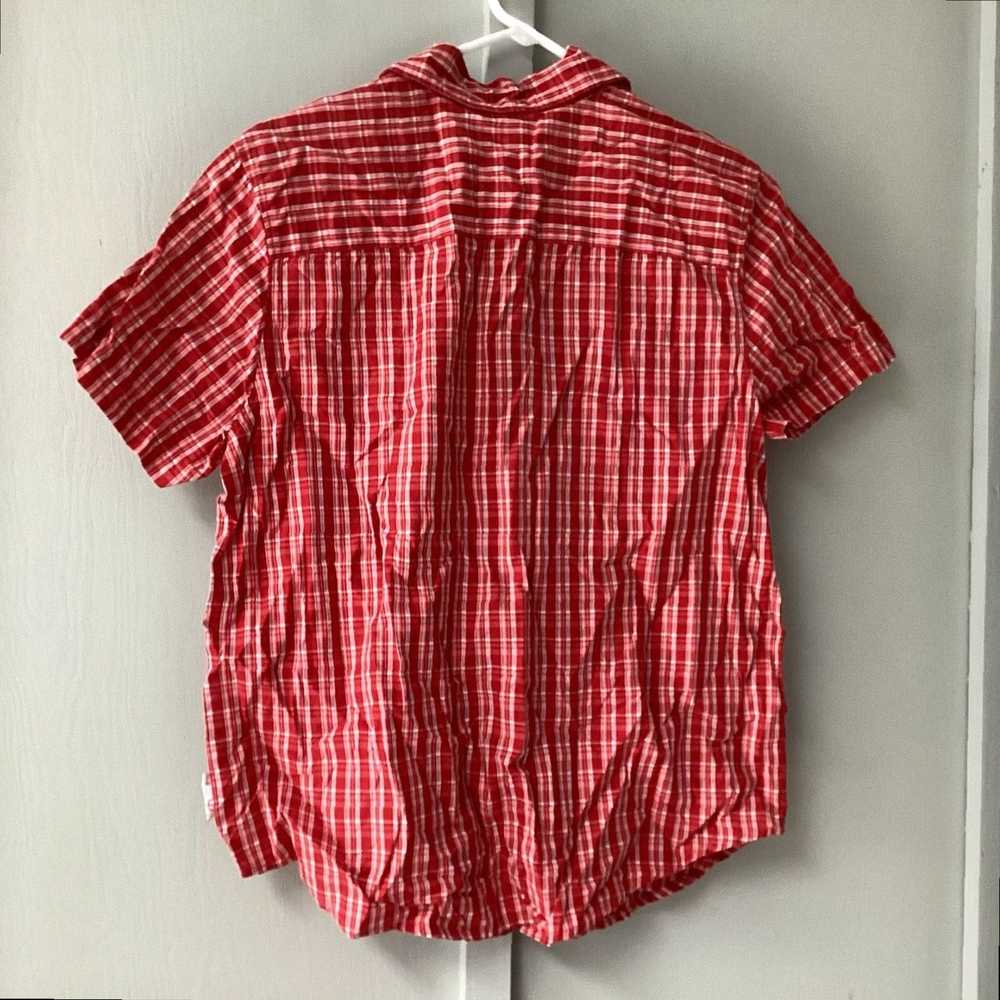 Disney Disney Store Winnie The Pooh Red Plaid Med… - image 2