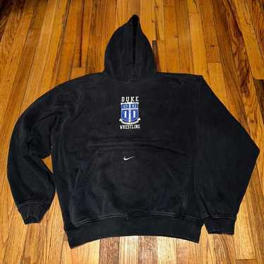 Vintage Nike Team Duke Wrestling Hoodie Duke Unive