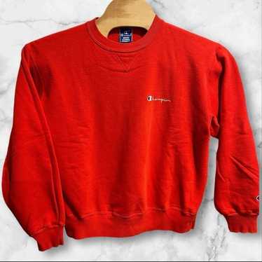 Vintage Champion Sweatshirt Mens XL Red 90S Spell 