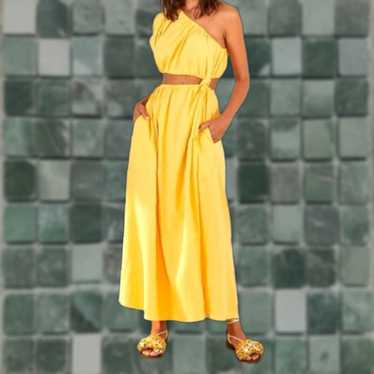 Farm Rio Anthropologie Farm Rio Yellow Sundress