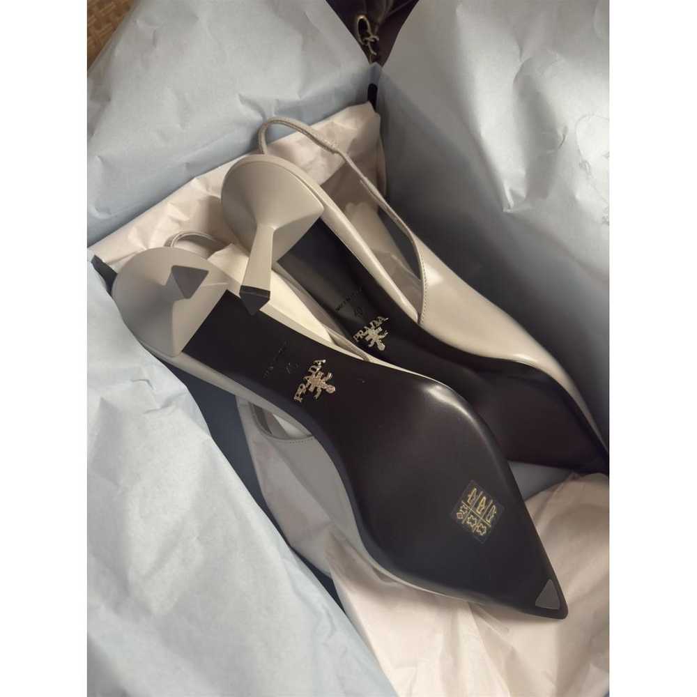 Prada Leather heels - image 4