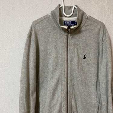 Polo Ralph Lauren Full Zip Hoodie, Size L, Gray, Z