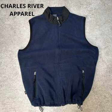 CHARLES RIVER APPAREL Fleece Vest Navy