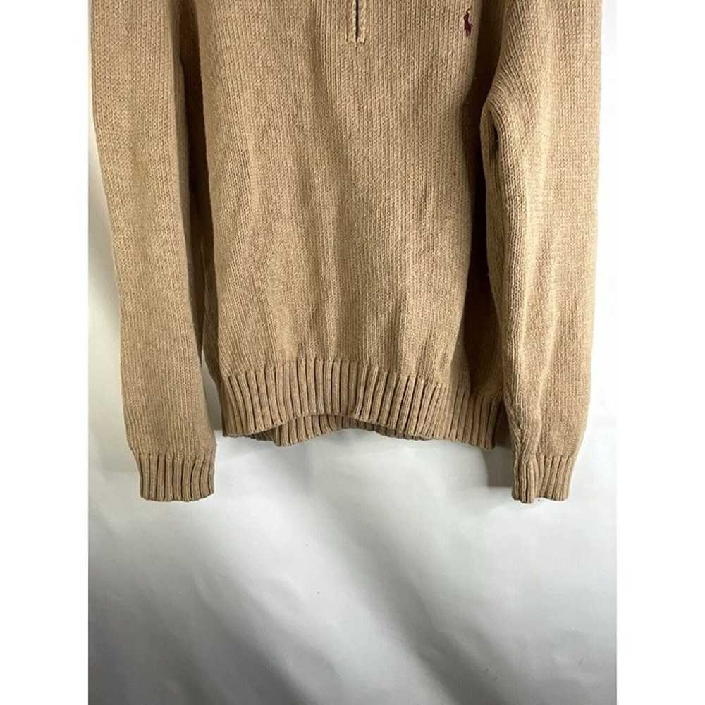 Vintage 90s Polo Ralph Lauren Mens 2XL Cotton Kni… - image 2