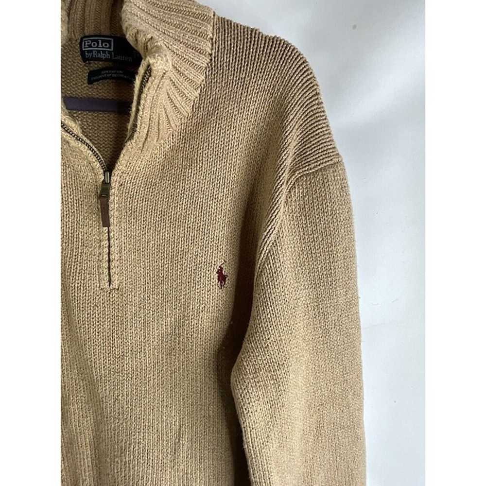 Vintage 90s Polo Ralph Lauren Mens 2XL Cotton Kni… - image 3