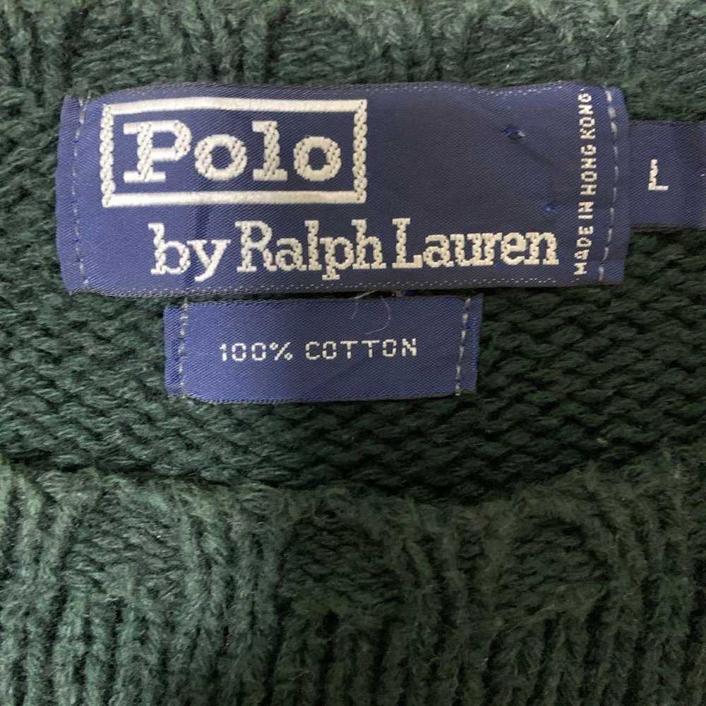 90s Polo by Ralph Lauren Cotton Knit Vintage - image 3