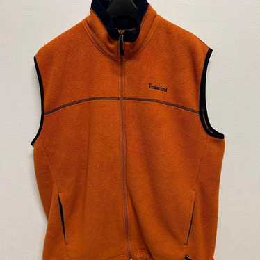 【L】 Timberland Fleece Vest Vintage