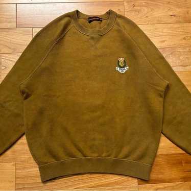 CHAPS Chaps Ralph Lauren Cotton Knit Brown M