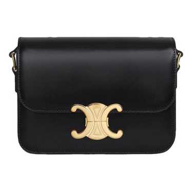 Celine Triomphe leather handbag