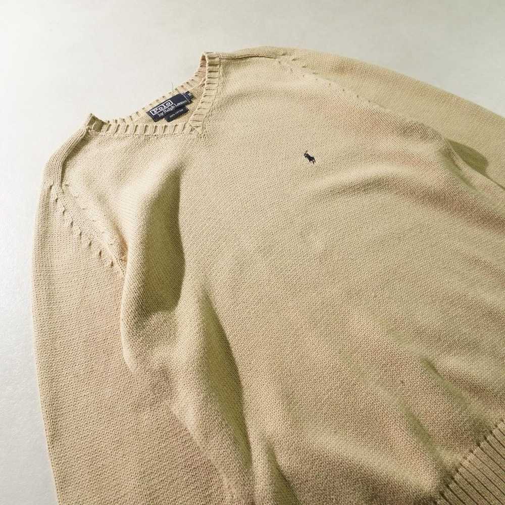 POLO by Ralph Lauren V-neck Knit Beige/TW4 - image 5