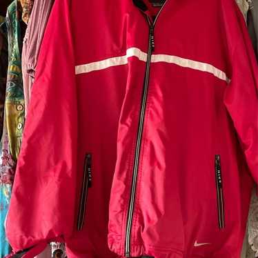 90s nike fleece lined zip up