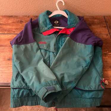 Men’s Columbia Windbreaker Jacket M Retro