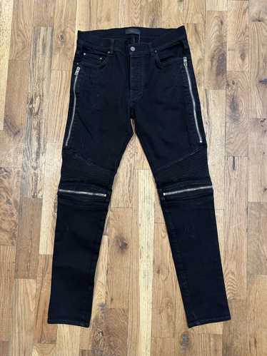 Amiri MX2 Brown Bandana Patch Jeans Antique Black | eBay