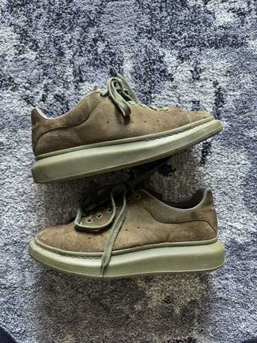 Alexander McQueen Alexander Mcqueen Green Suede Ov