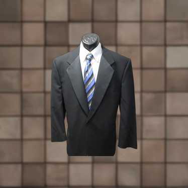 Vintage Mens Tuxedo Louis Roth Black 2 Piece Suit 