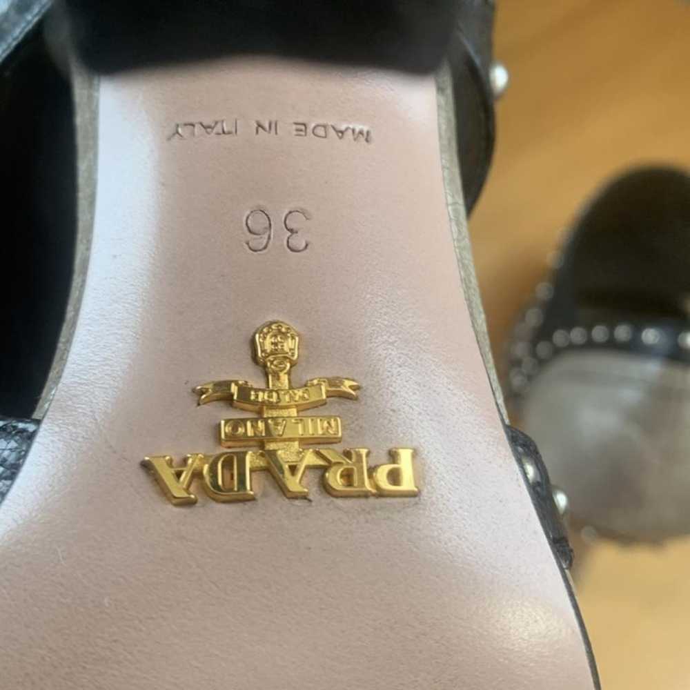 Prada Leather heels - image 3