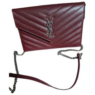 Saint Laurent Envelope leather crossbody bag