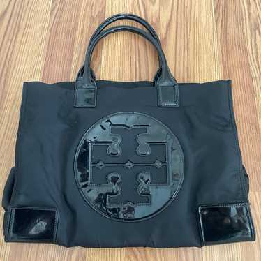 Tory Burch Ella Nylon & Patent Tote