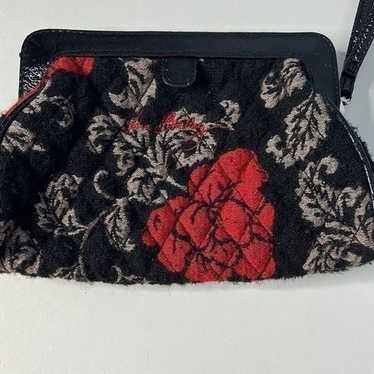 Vera Bradley Floral Quilted Clutch Wristlet Vintag