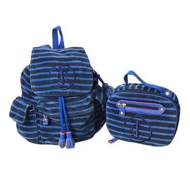 Juicy Couture Backpack and Lunch Bag Velour Stripe