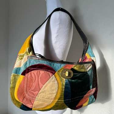 Vintage Coach ERGO SUEDE Hobo #9220 - Etsy